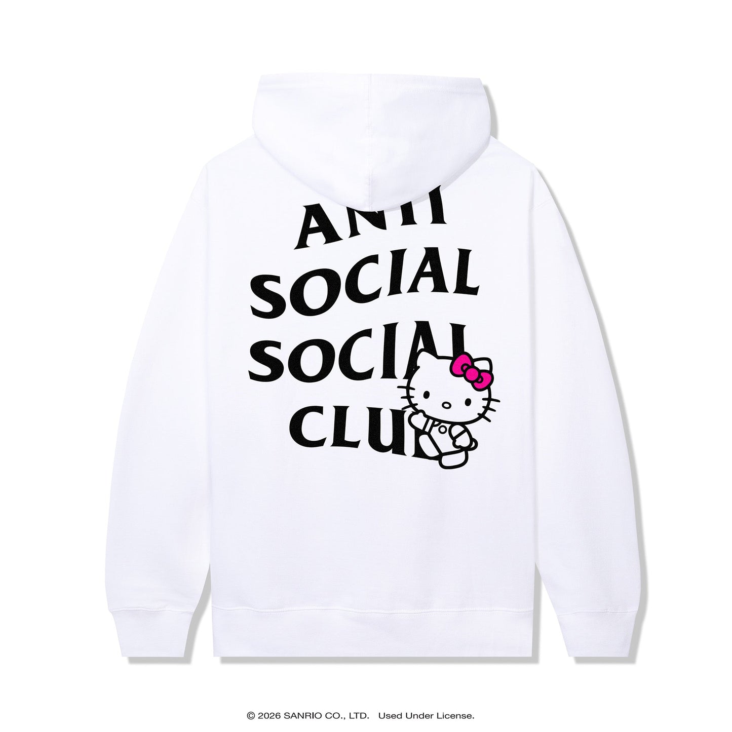 Anti Social Social Club x Hello Kitty ASHKC Hoodie (White)