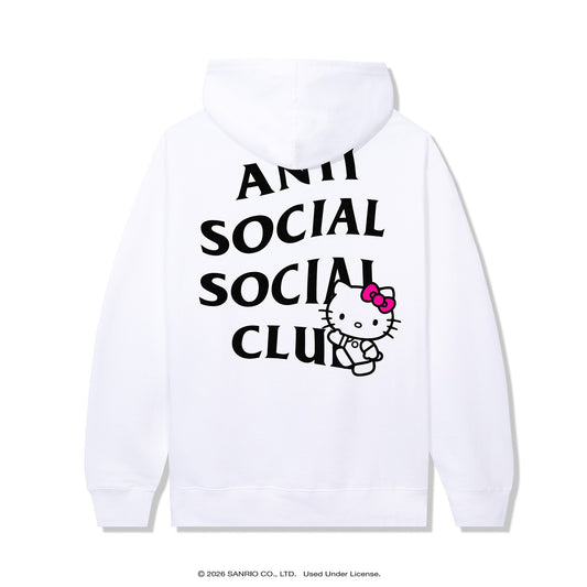 Anti Social Social Club x Hello Kitty ASHKC Hoodie (White)