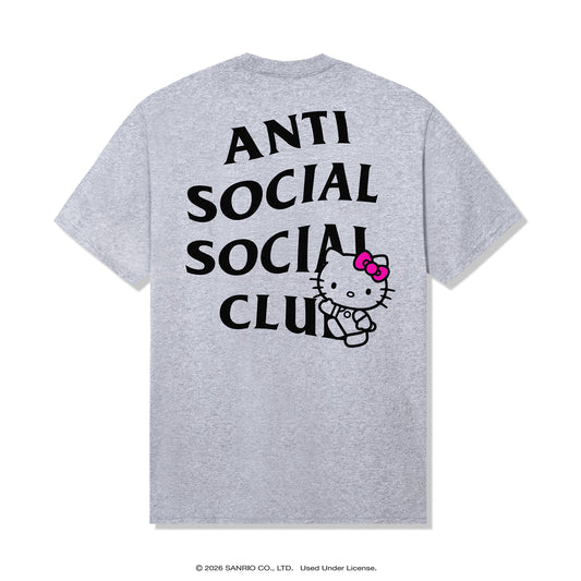 Anti Social Social Club x Hello Kitty ASHKC Tee (Grey)