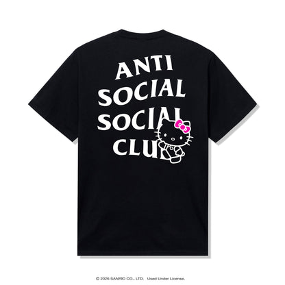 Anti Social Social Club x Hello Kitty ASHKC Tee (Black)