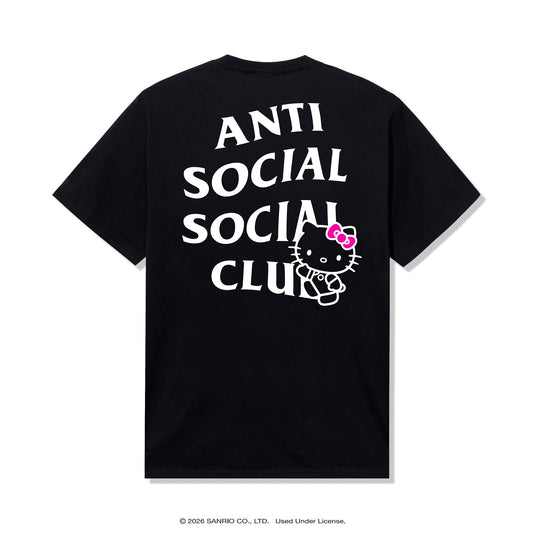 Anti Social Social Club x Hello Kitty ASHKC Tee (Black)