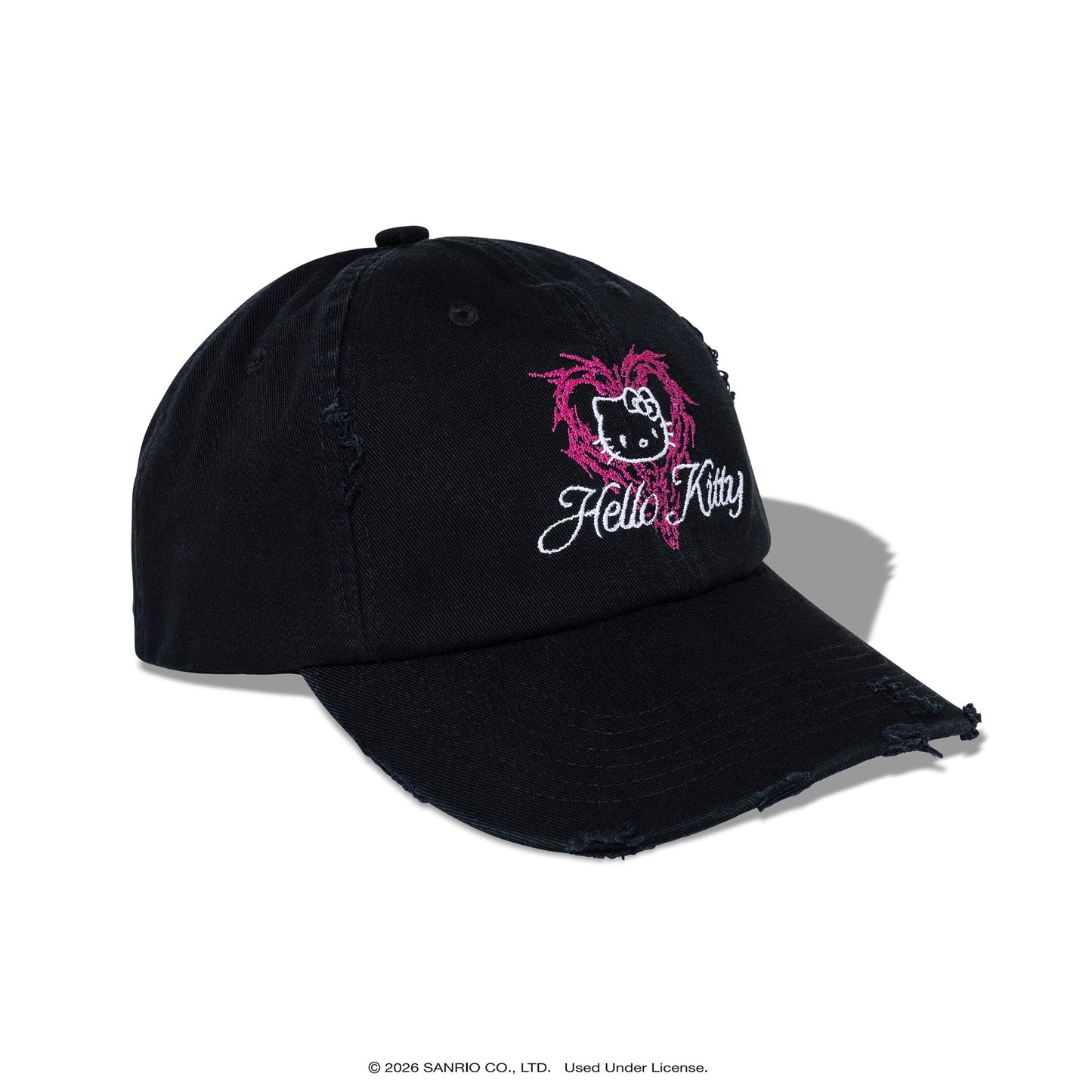 Anti Social Social Club x Hello Kitty Ethereal Dad Cap (Black)