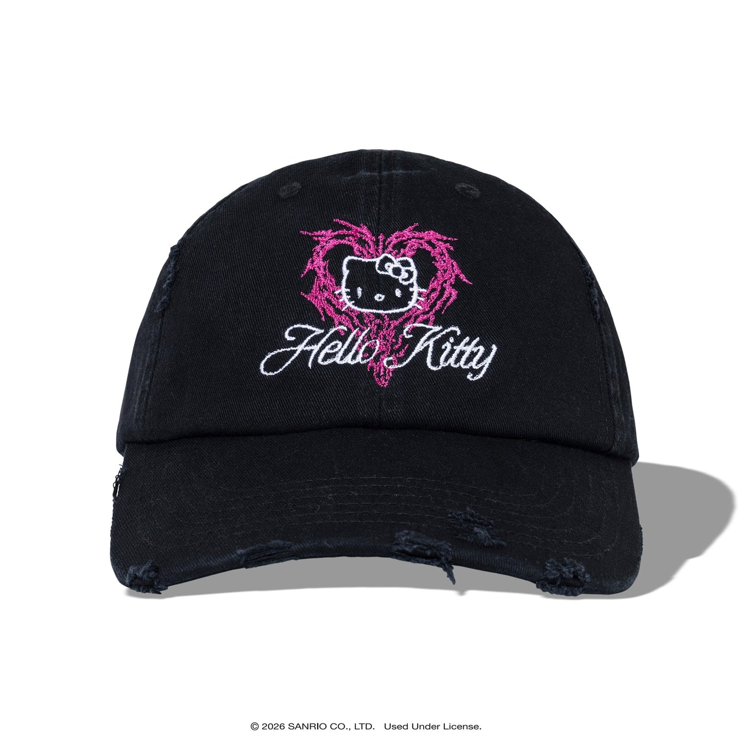 Anti Social Social Club x Hello Kitty Ethereal Dad Cap (Black)