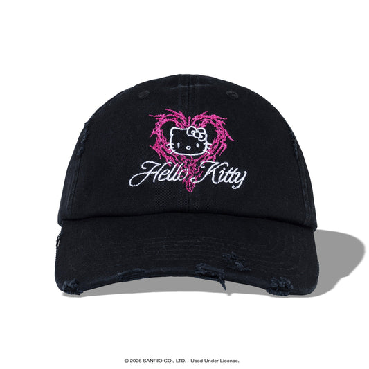 Anti Social Social Club x Hello Kitty Ethereal Dad Cap (Black)
