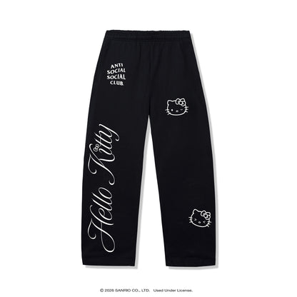 Anti Social Social Club x Hello Kitty Ethereal Sweatpant (Black)