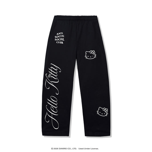 Anti Social Social Club x Hello Kitty Ethereal Sweatpant (Black)