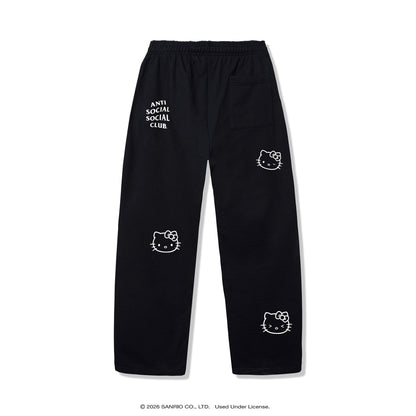 Anti Social Social Club x Hello Kitty Ethereal Sweatpant (Black)