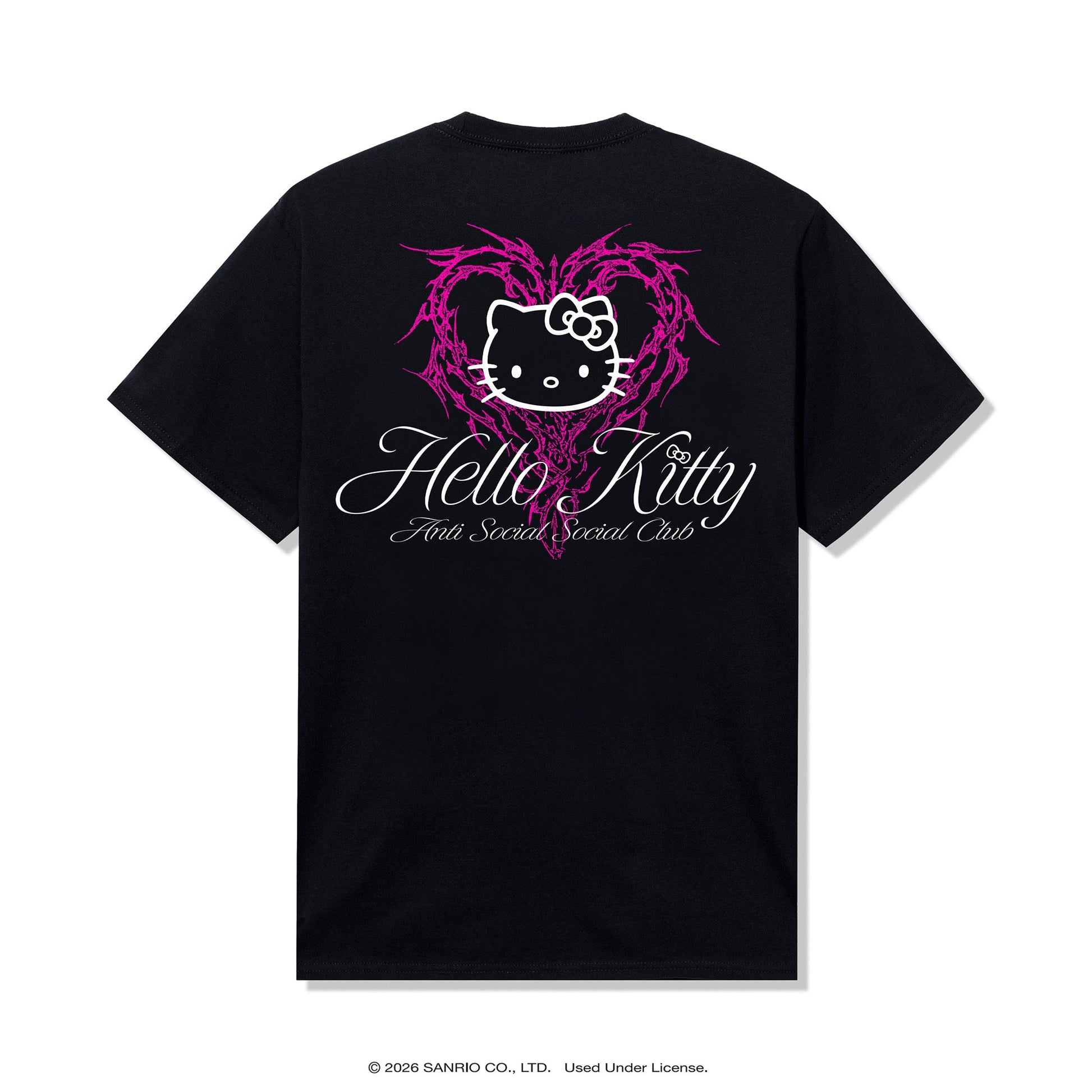 Anti Social Social Club x Hello Kitty Love Tee (Black)