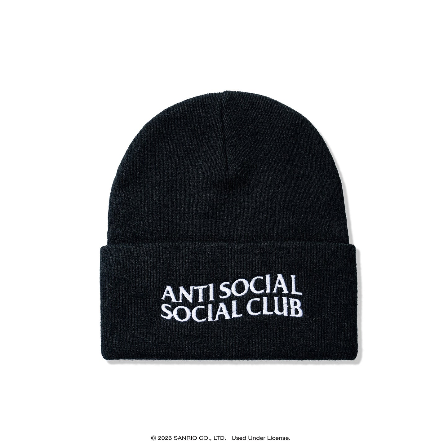 Anti Social Social Club x Hello Kitty Metal Beanie (Black)