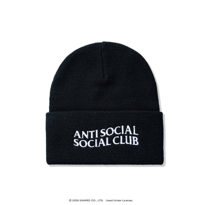 Anti Social Social Club x Hello Kitty Metal Beanie (Black)