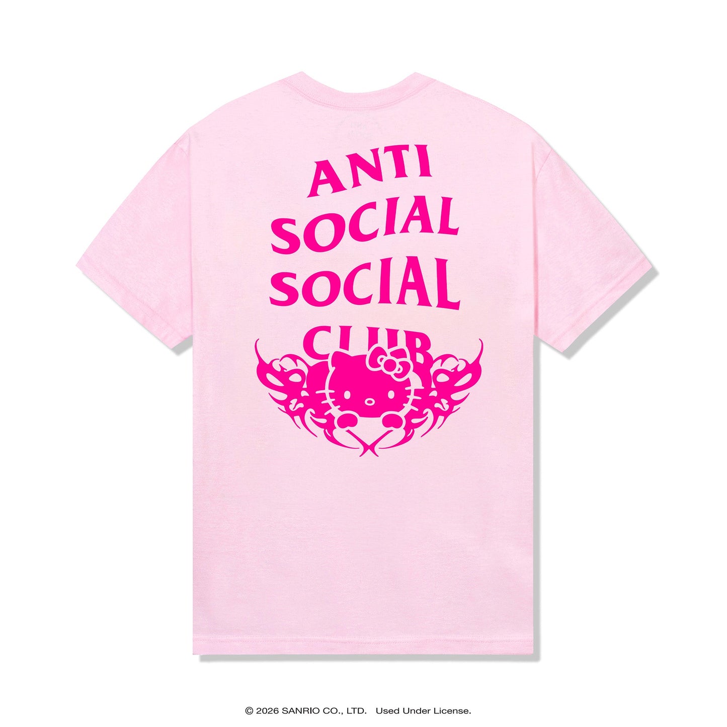 Anti Social Social Club x Hello Kitty Love Tee (Pink)