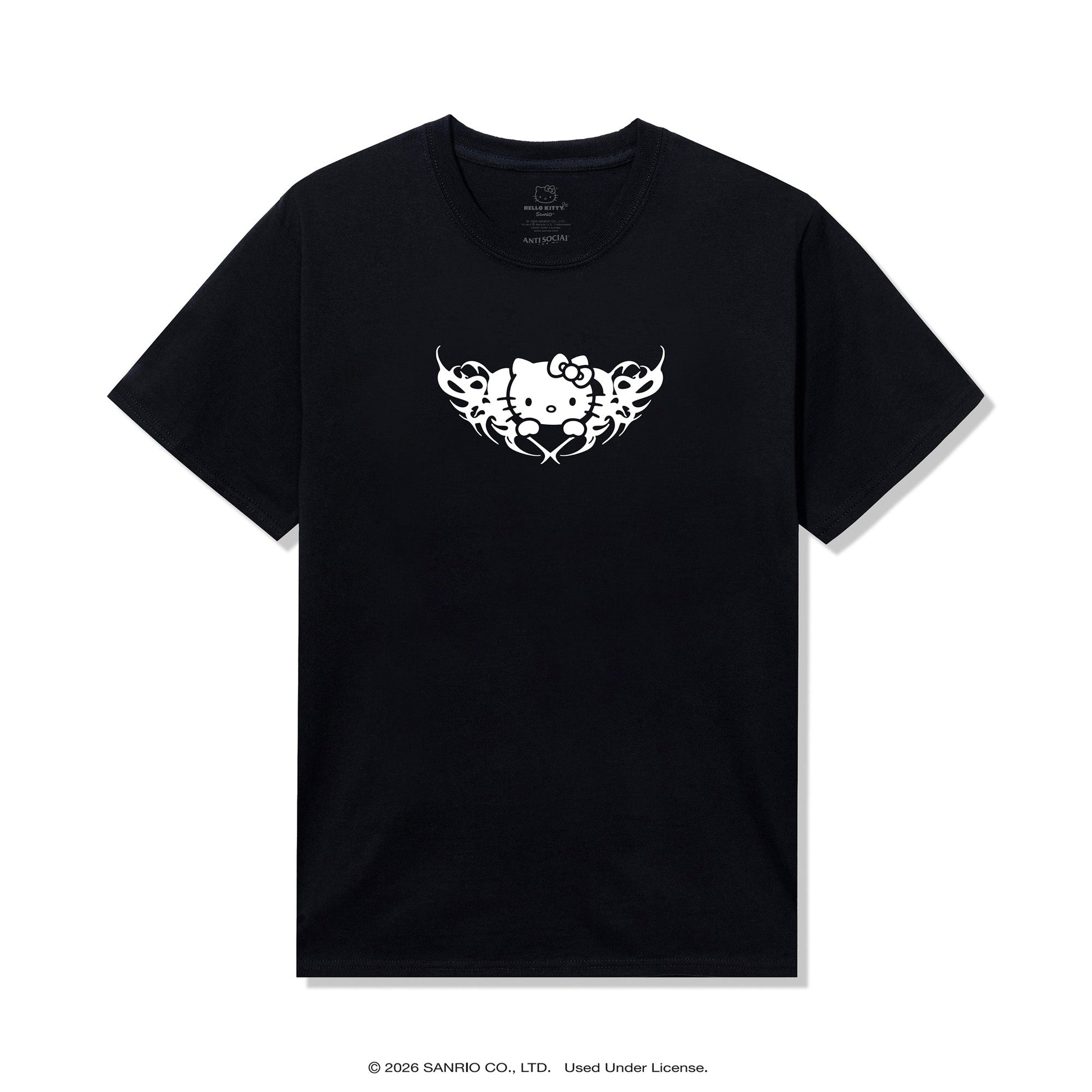 Anti Social Social Club x Hello Kitty Metal Tee (Black)