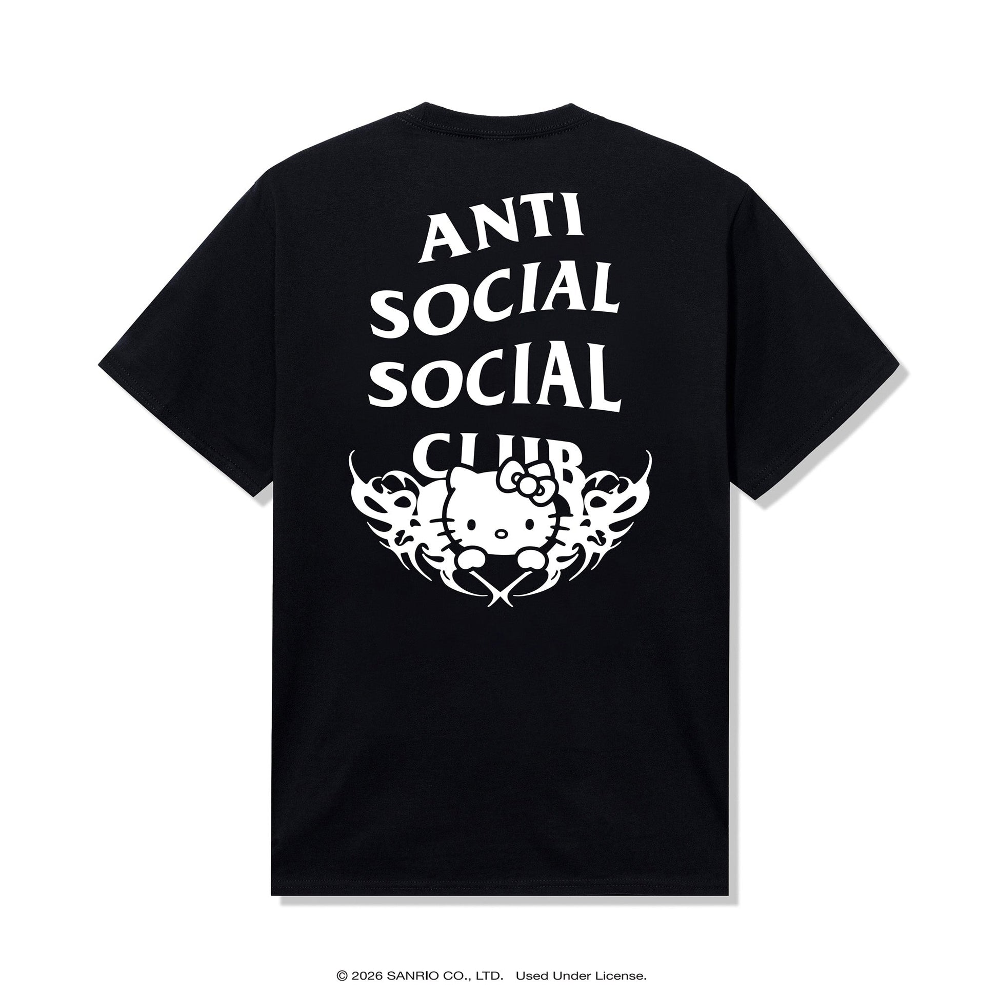 Anti Social Social Club x Hello Kitty Metal Tee (Black)