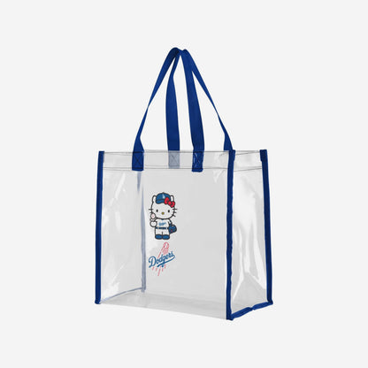 Hello Kitty x Los Angeles Dodgers Clear Tote Bag