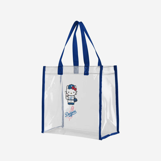 Hello Kitty x Los Angeles Dodgers Clear Tote Bag
