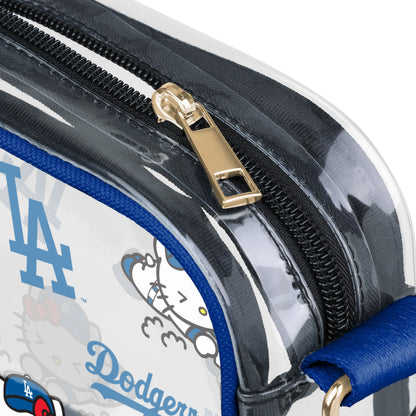 Hello Kitty x Los Angeles Dodgers Clear Crossbody Bag