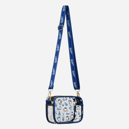 Hello Kitty x Los Angeles Dodgers Clear Crossbody Bag