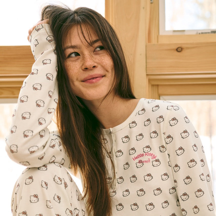 Hello Kitty x Brunch PJ Loungewear Set (Multi)