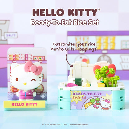 Hello Kitty Konbini Building Blocks Set (Ready-to-Eat Rice Set)