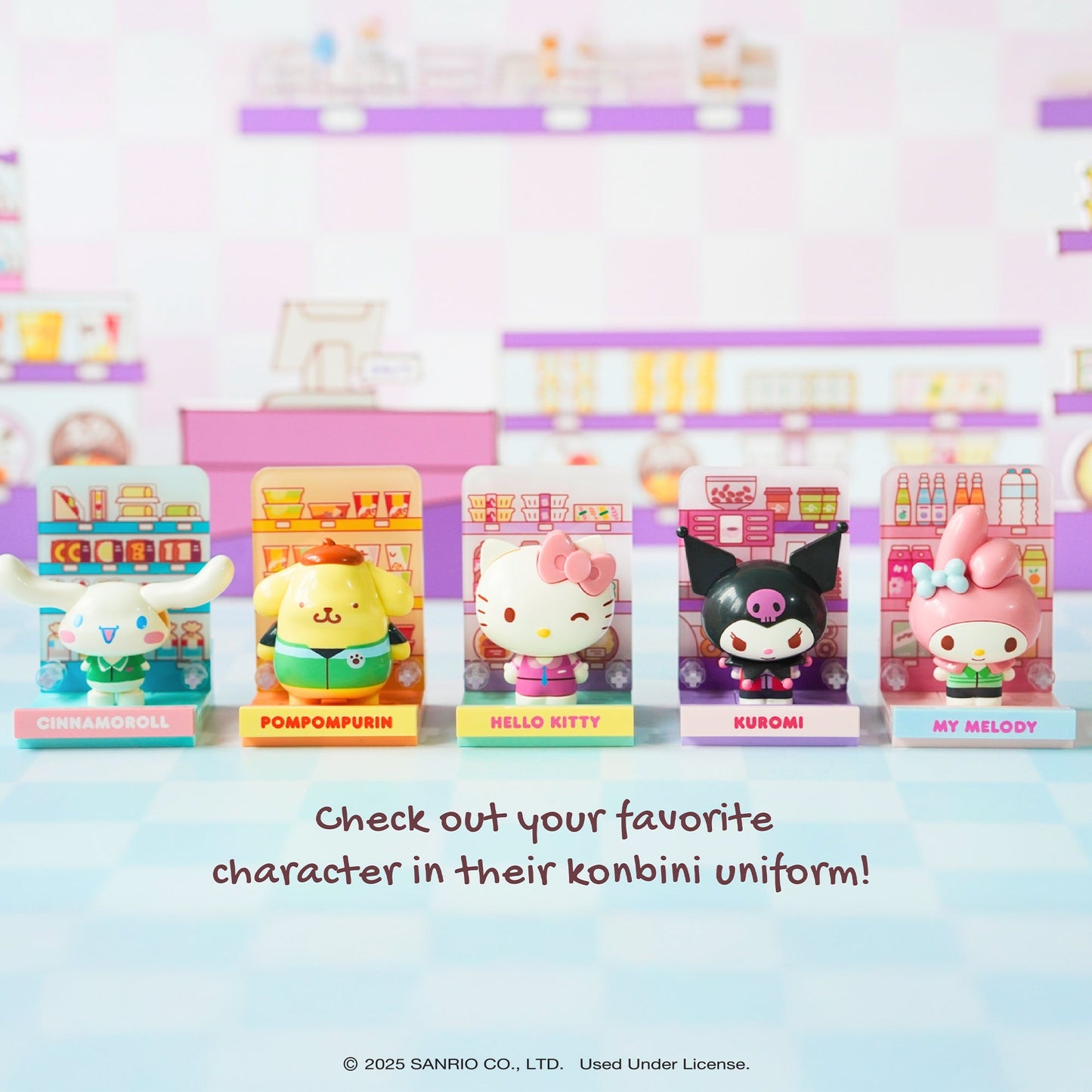 My Melody Konbini Building Blocks Set (Strawberry Milk)