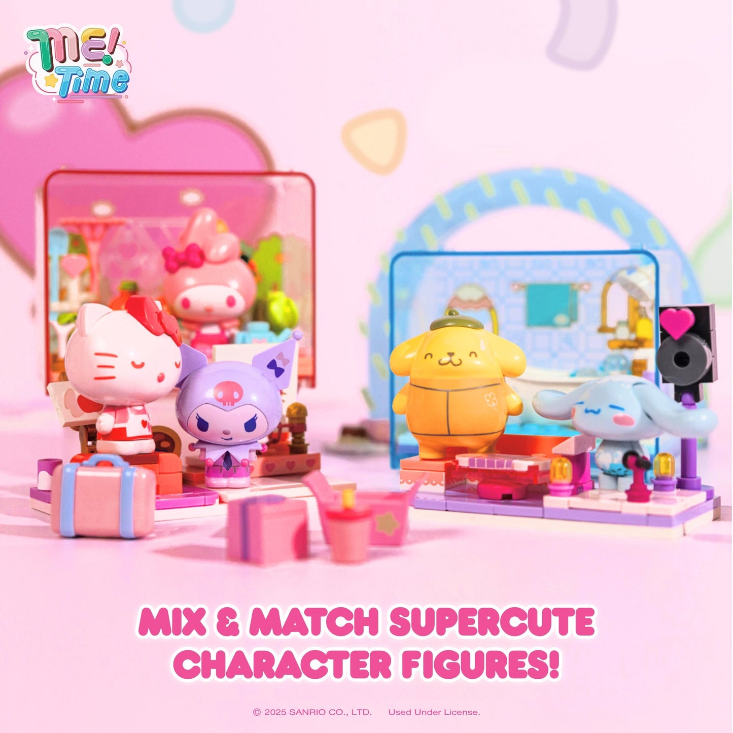 Hello Kitty and Friends Building Blocks Blind Box (Me Time)