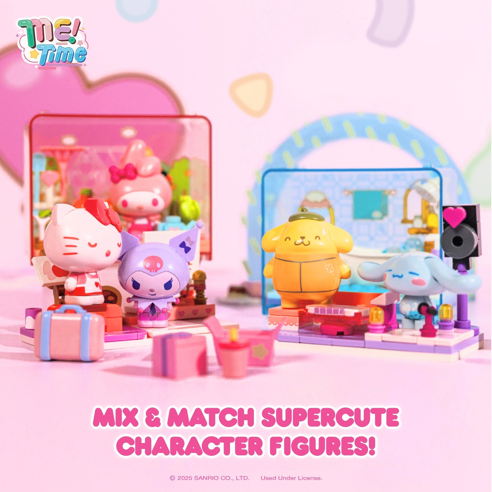 Hello Kitty and Friends Building Blocks Blind Box (Me Time)