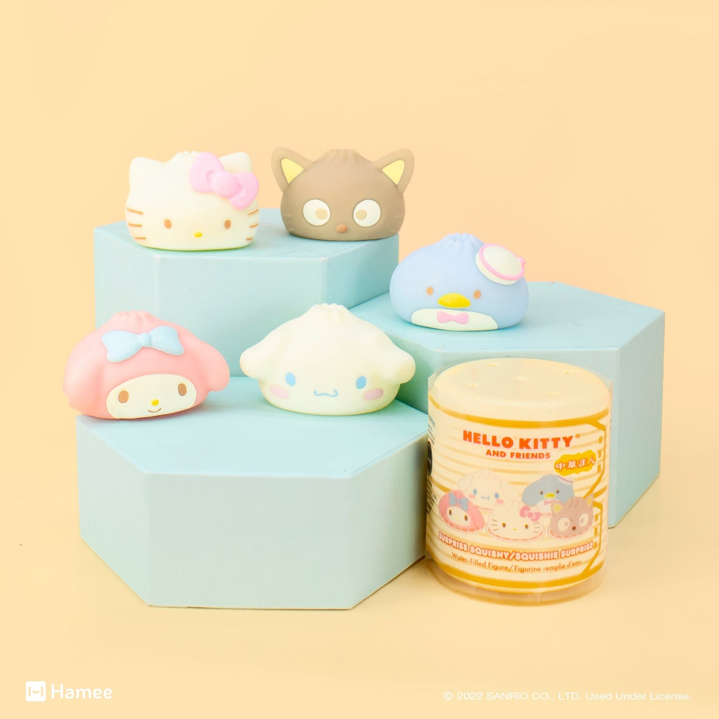 Hello Kitty and Friends Steamed Bun Capsule Squishies (Series 3)
