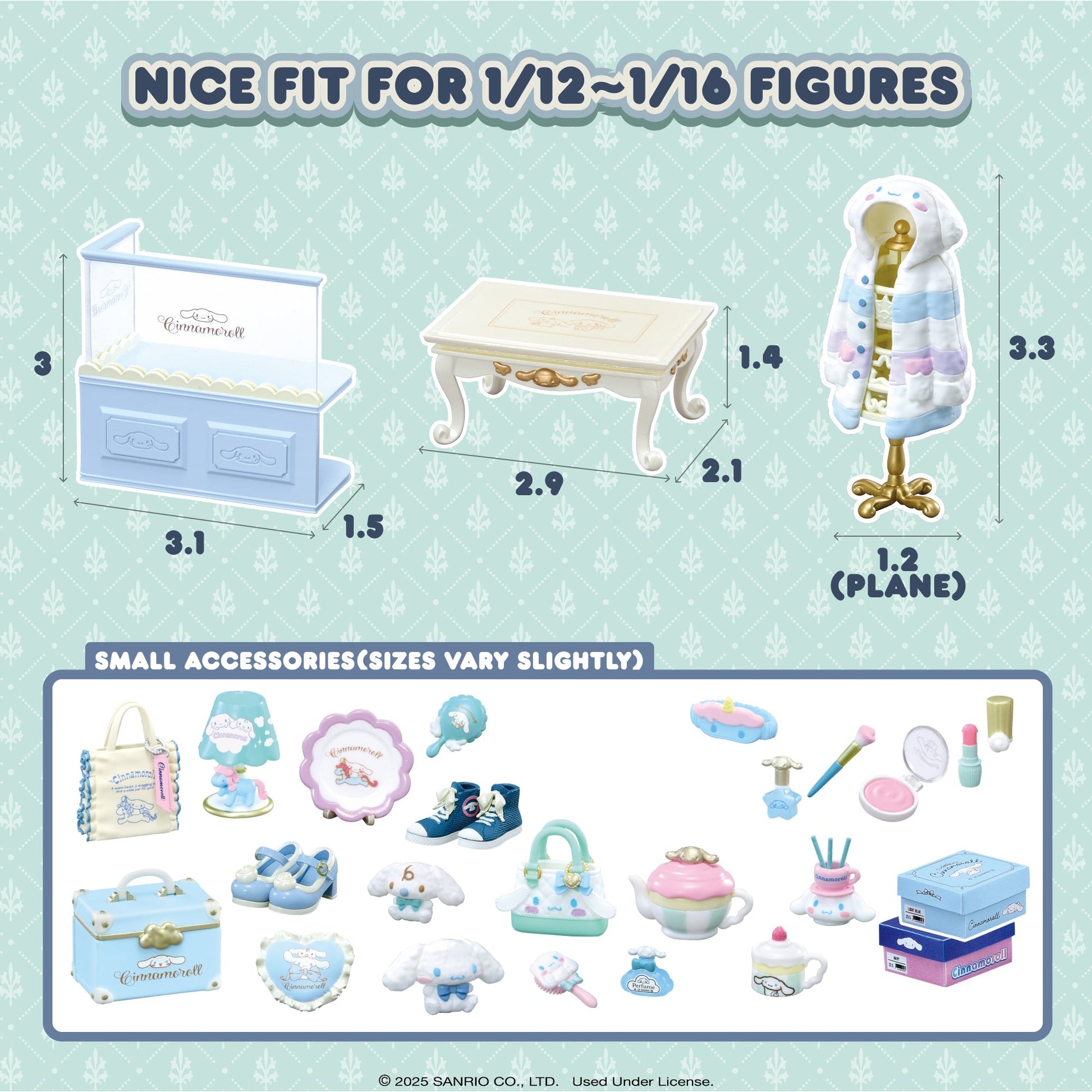 Re-Ment Cinnamoroll's Style Shop Blind Box Figure Set