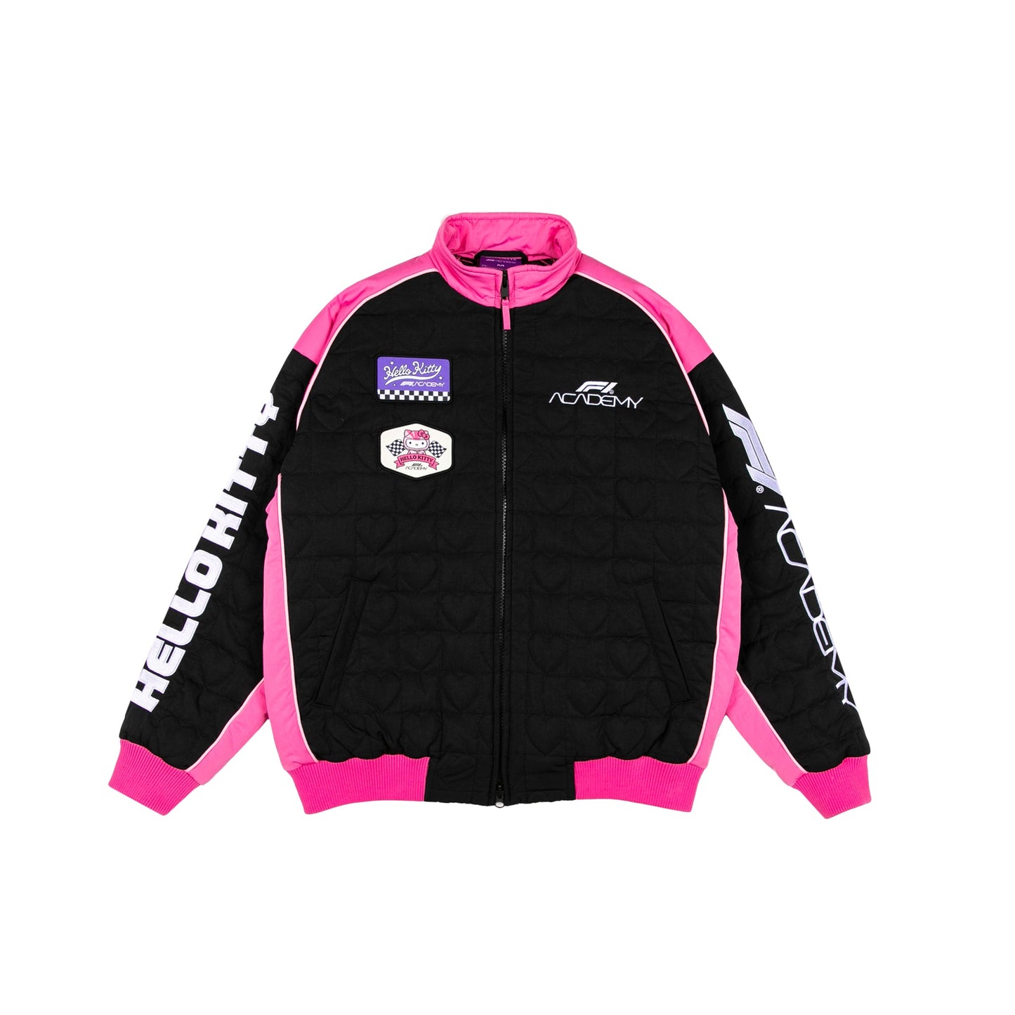 Hello Kitty and Friends x F1 ACADEMY Quilted Racing Jacket