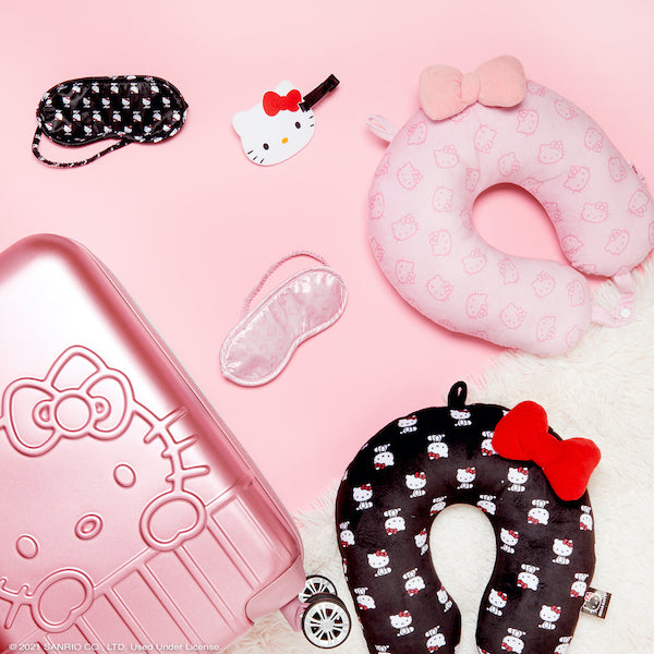 Hello Kitty x FUL Black Neck Pillow