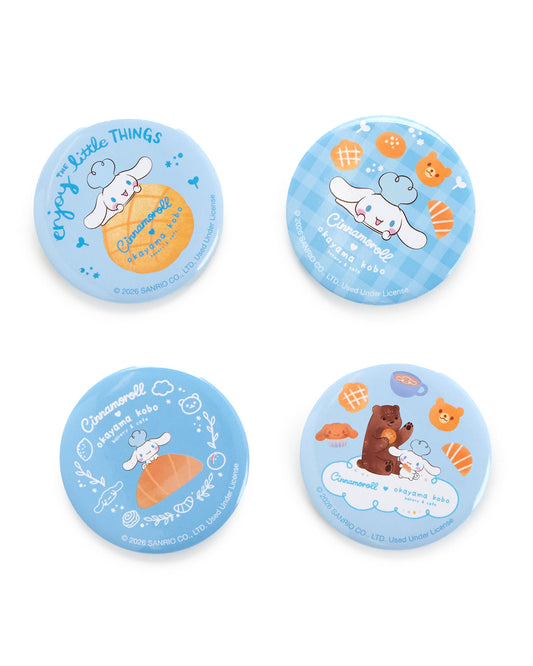 Free Gift: Cinnamoroll x Okayama Kobo Pin (Blind Box)