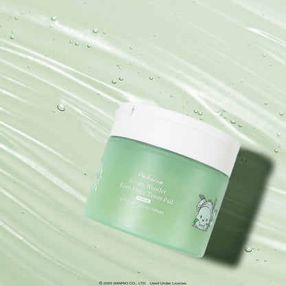 Pochacco x ByUR Green Wonder Keep Peace Toner Pad (Sanrio K-Spa Edition)