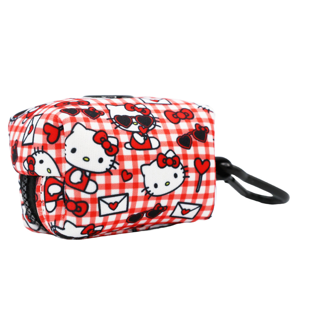 Hello Kitty x Sassy Woof Waste Bag Holder (Classic Red)