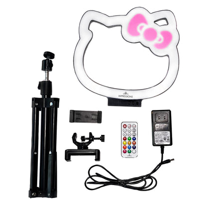 Hello Kitty x Impressions Vanity 10" Desktop Ring Light Tripod