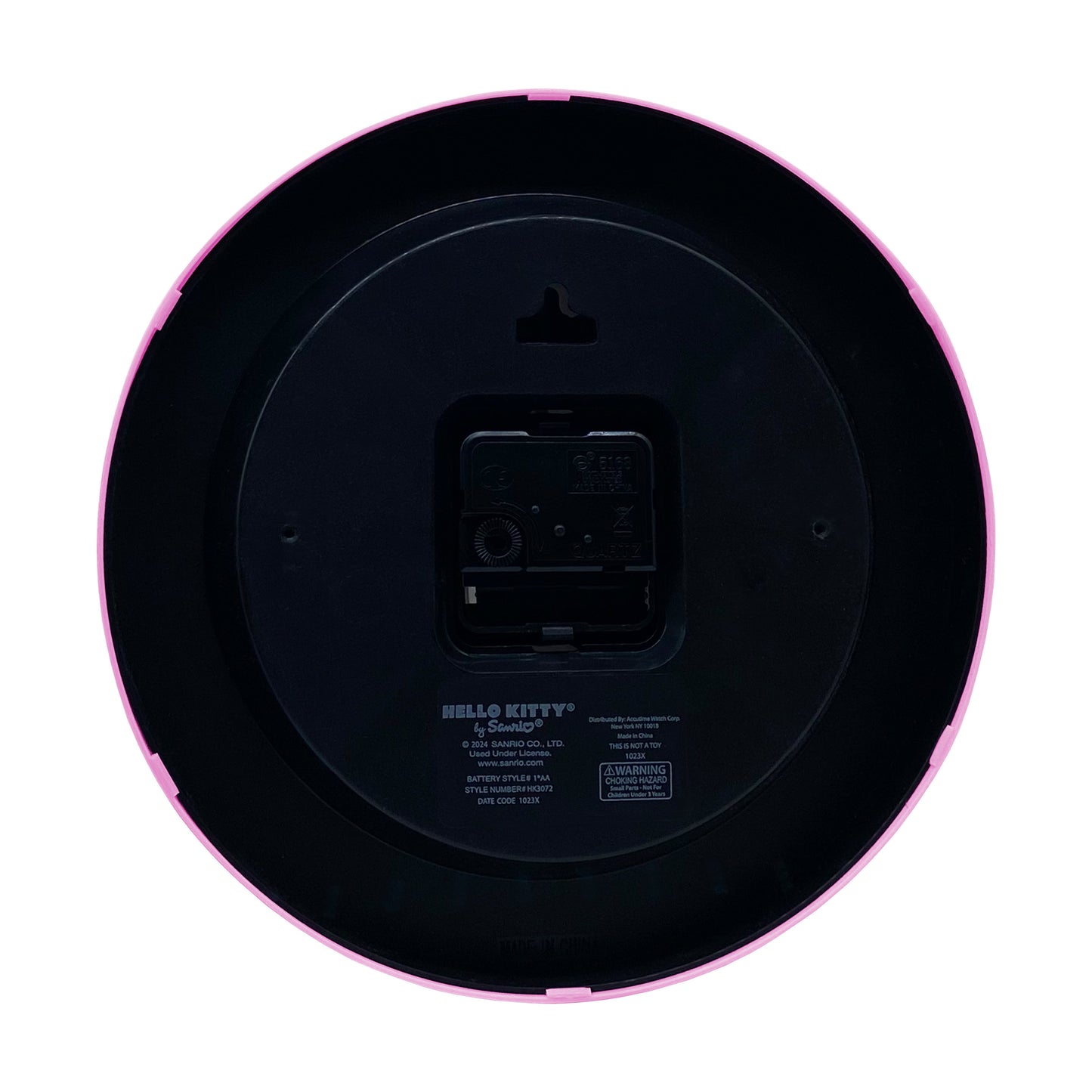 Hello Kitty Pink Classic Wall Clock