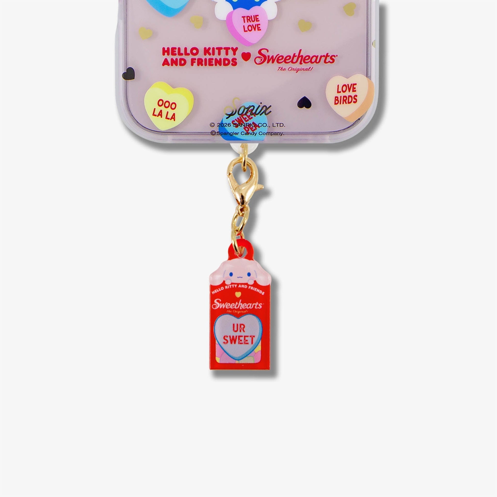 Hello Kitty and Friends x Sonix Sweethearts Charging Port 3-Pc Charms Set (Series 2)
