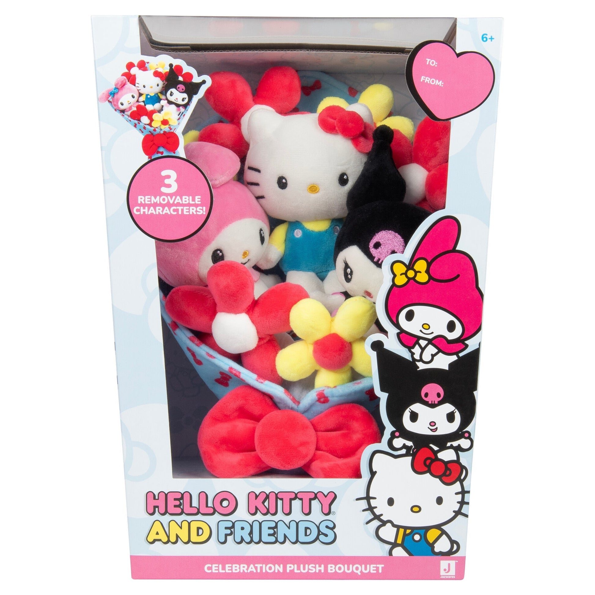 Hello Kitty and Friends 12" Plush Celebration Bouquet