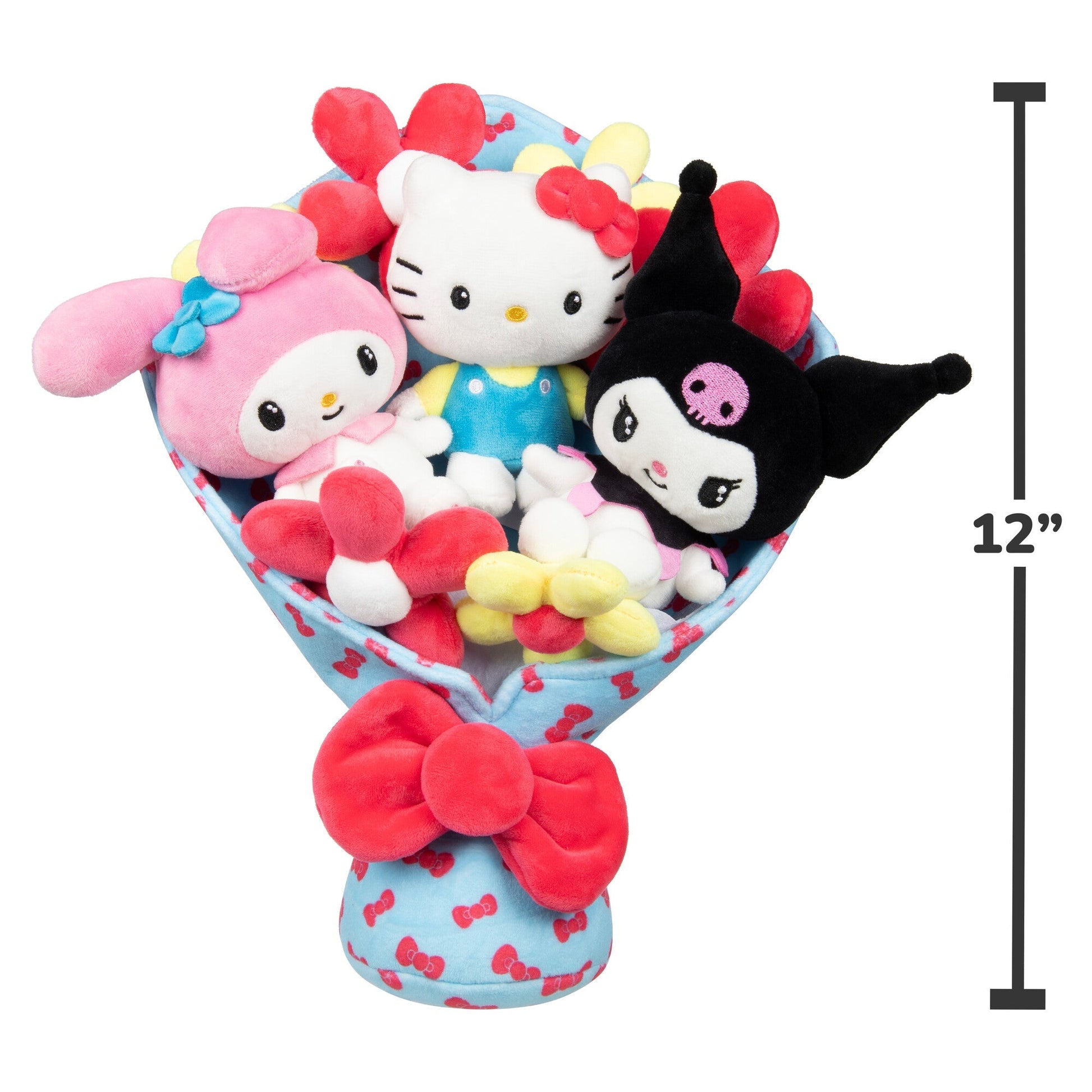 Hello Kitty and Friends 12" Plush Celebration Bouquet