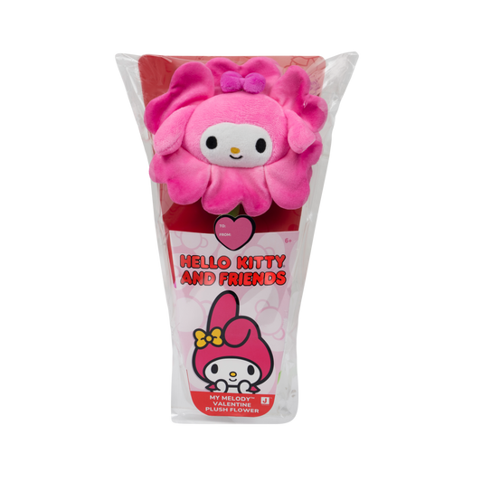 My Melody 14" Plush Valentine's Day Flower (Ombre Pink)