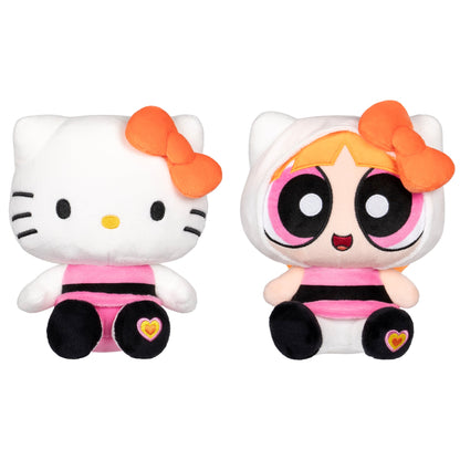 Hello Kitty and Friends x Powerpuff Girls 8" Plush Set