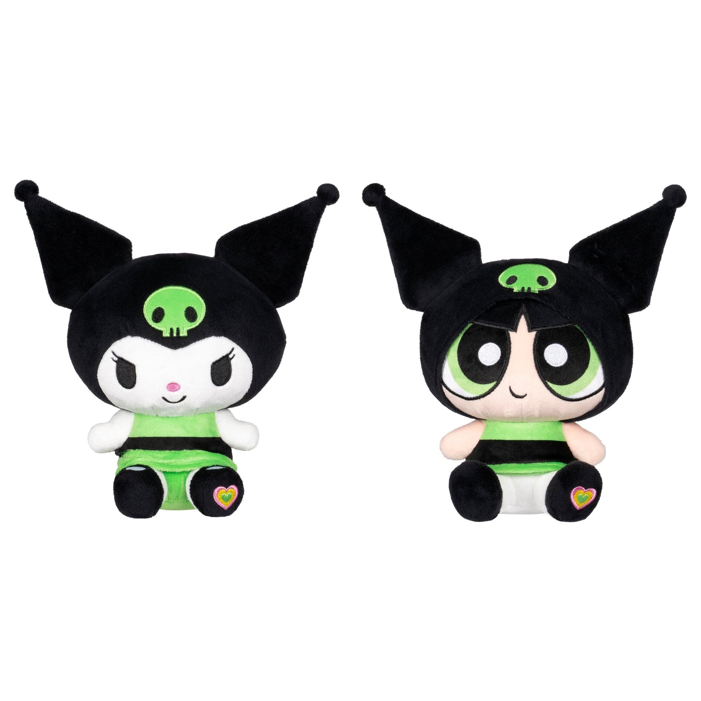 Hello Kitty and Friends x Powerpuff Girls 8" Plush Set