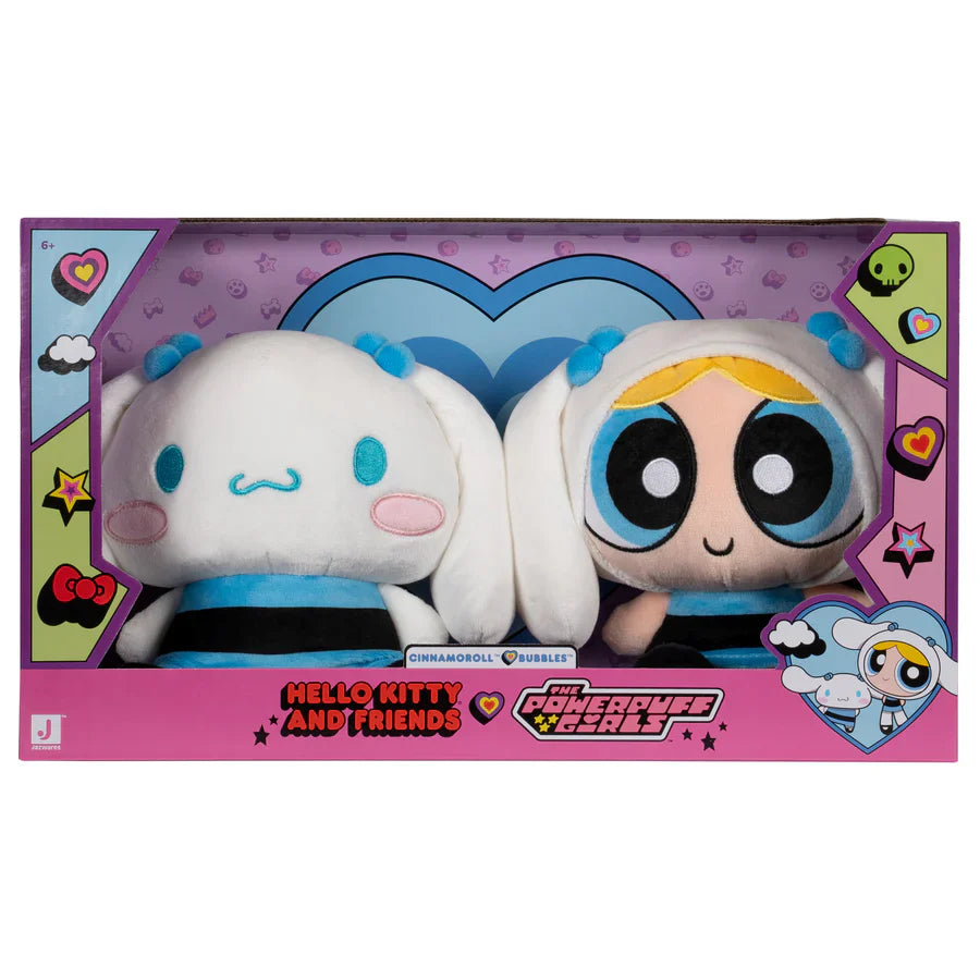 Hello Kitty and Friends x Powerpuff Girls 8" Plush Set
