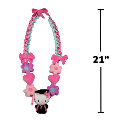 Hello Kitty 21" Graduation Mascot Plush Lei