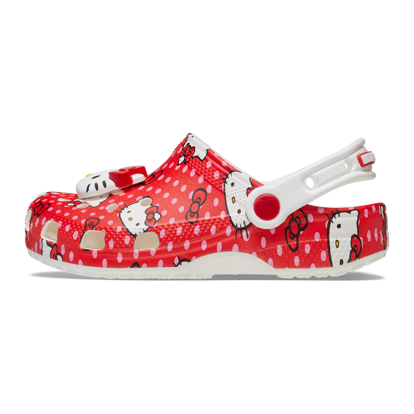 Hello Kitty x Crocs Toddler Red Classic Clog