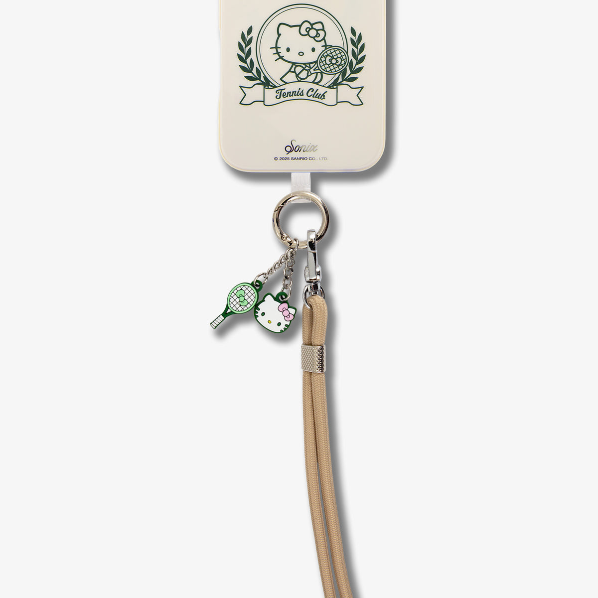 Hello Kitty x Sonix Tennis Club Crossbody Phone Strap with Charms