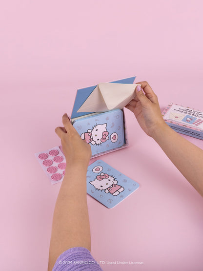 Hello Kitty x Studio Oh! Classic Pink 25-Pc Note Cards & Wax Seals Set