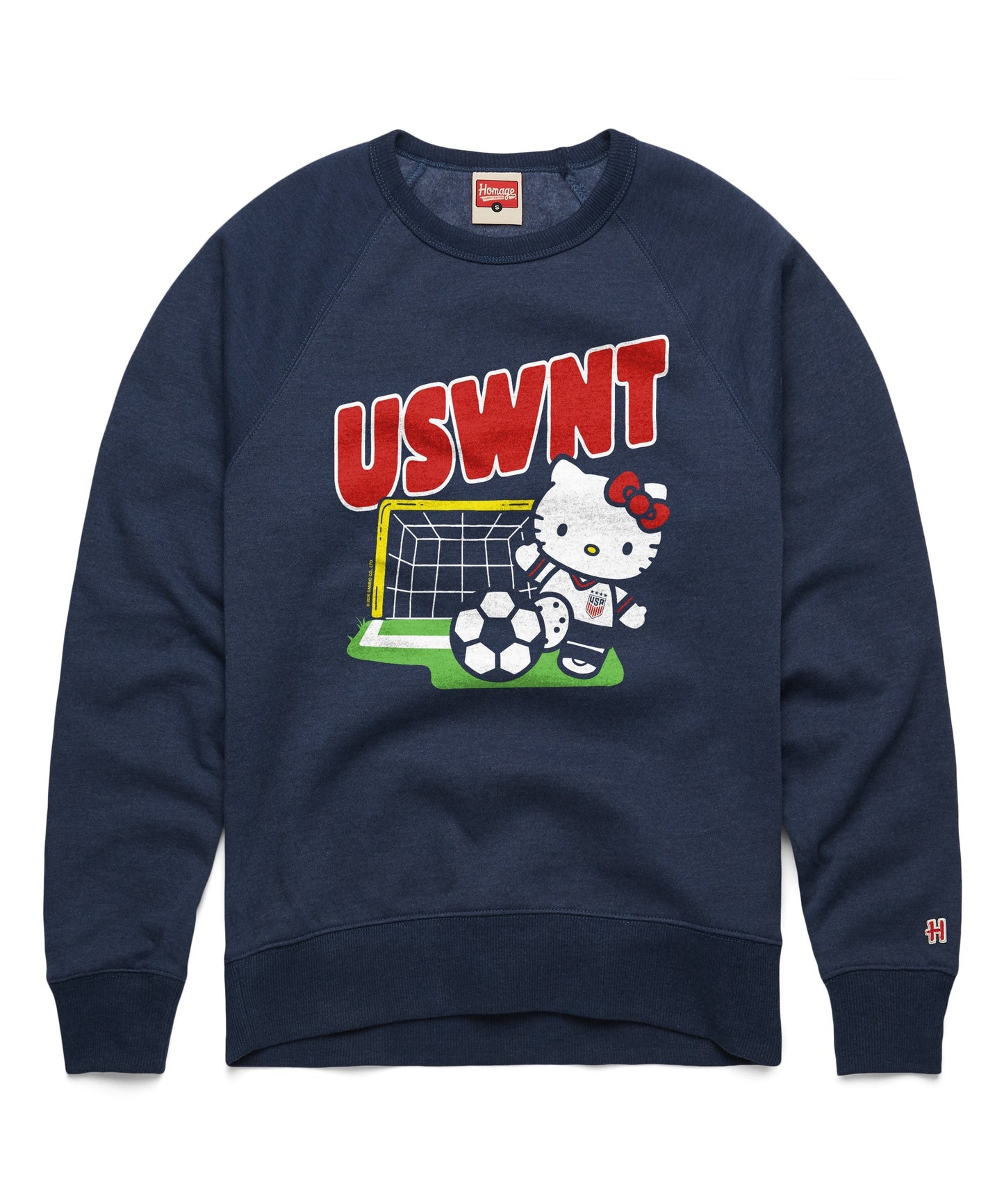 Hello Kitty x USWNT Let's Kick It Crewneck Sweatshirt (Adult - Unisex)