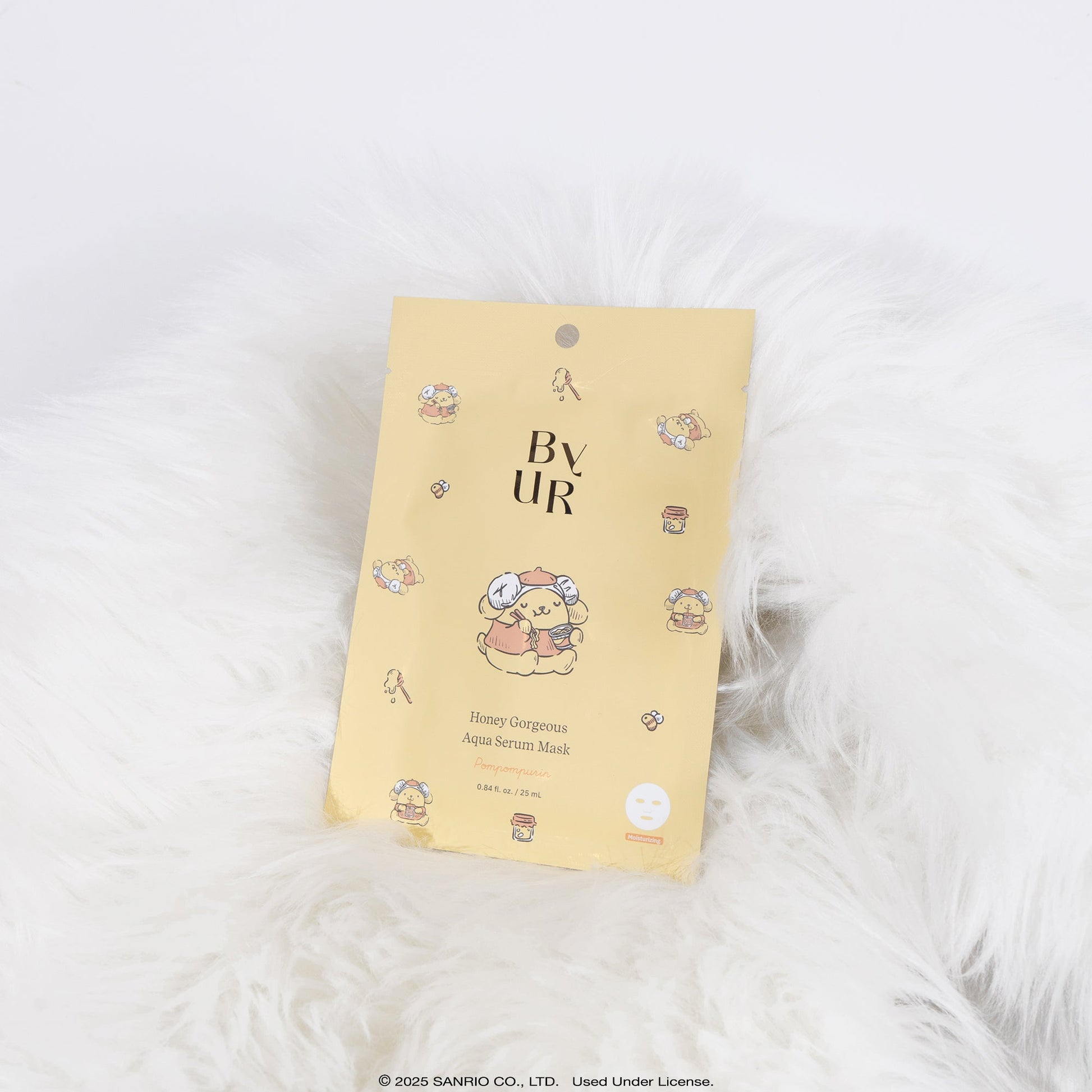 Pompompurin x ByUR Honey Gorgeous Aqua Serum Mask (Sanrio K-Spa Edition)