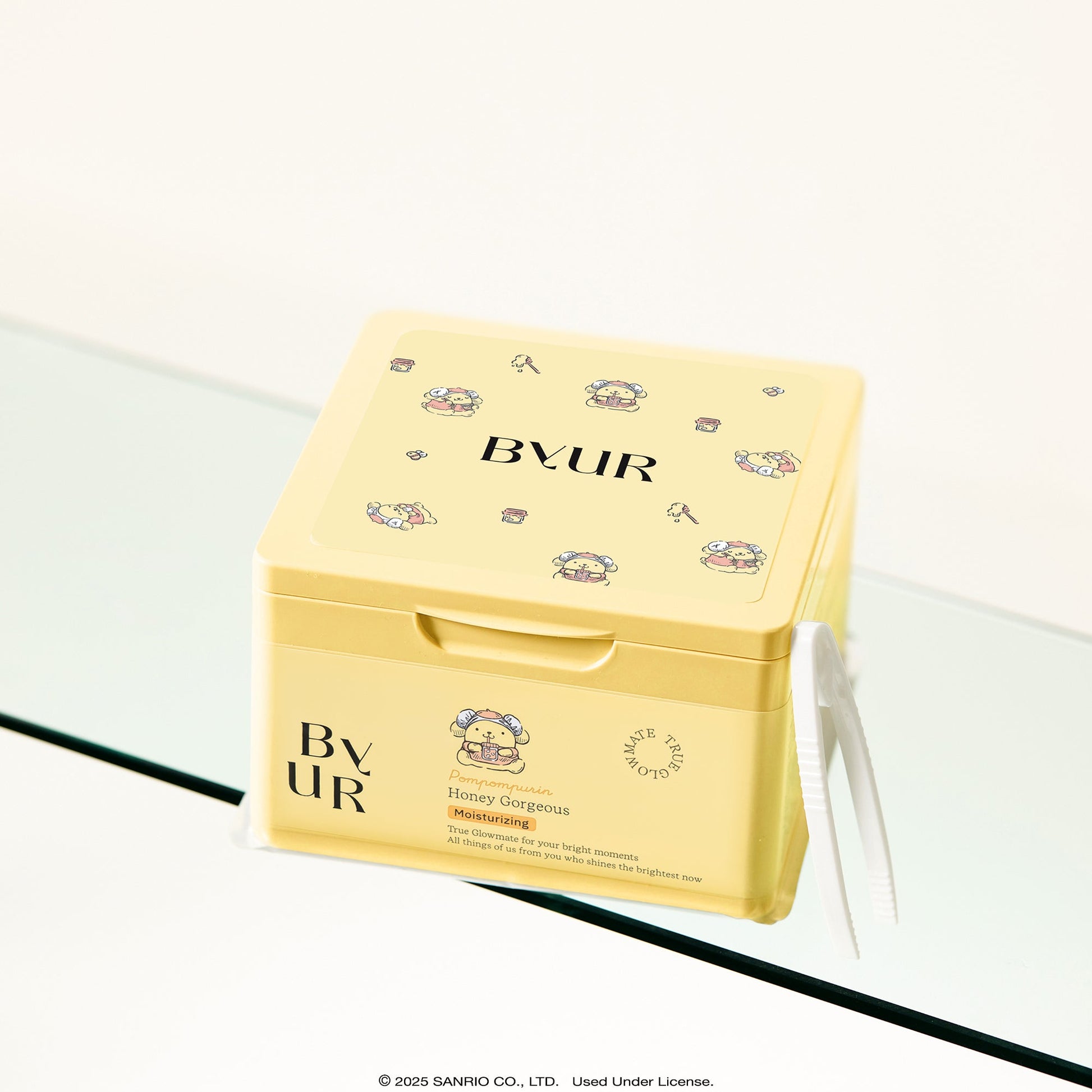Pompompurin x ByUR Honey Gorgeous Daily Aqua Serum Mask (Sanrio K-Spa Edition)