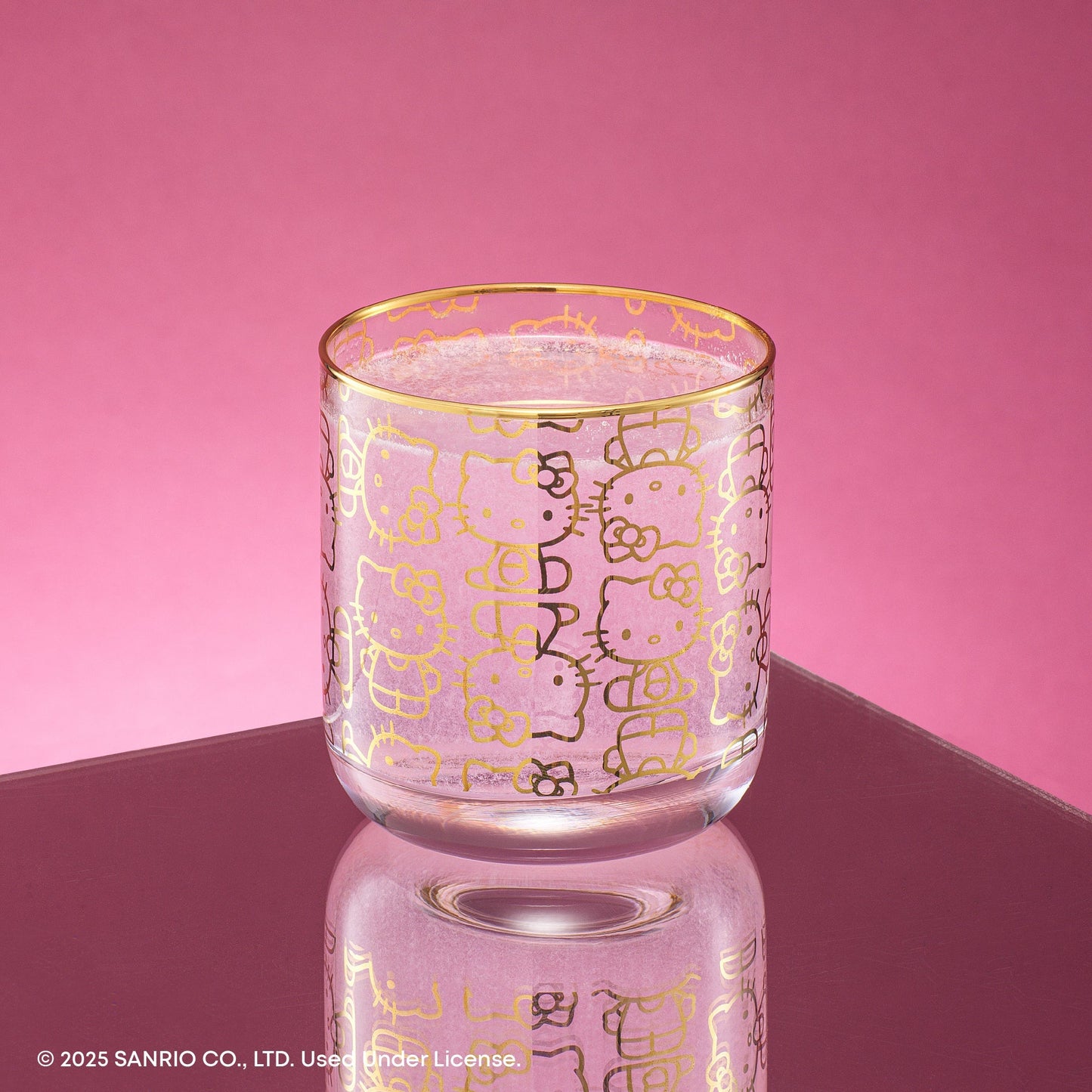 Hello Kitty Charmed Short Drinking Glasses (Set of 2)